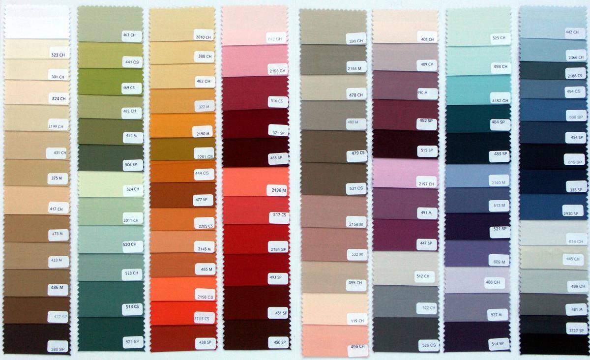 Available Colours